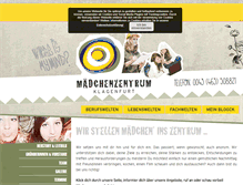 Tablet Screenshot of maedchenzentrum.at